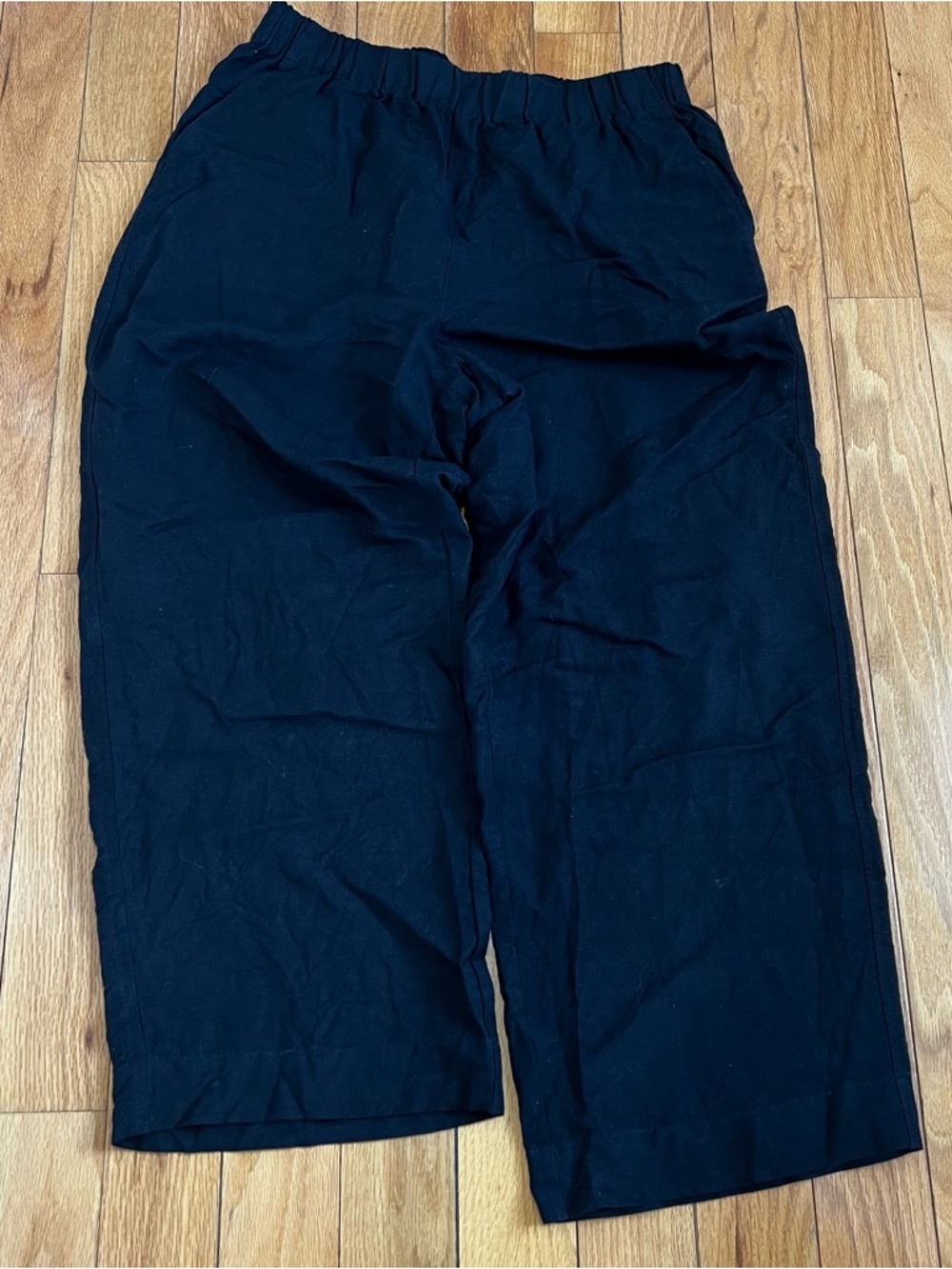 Madewell Linen Wide leg pant